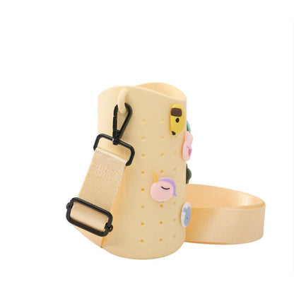 Asobu Sling silikon skulderveske til drikkeflaske, Yellow