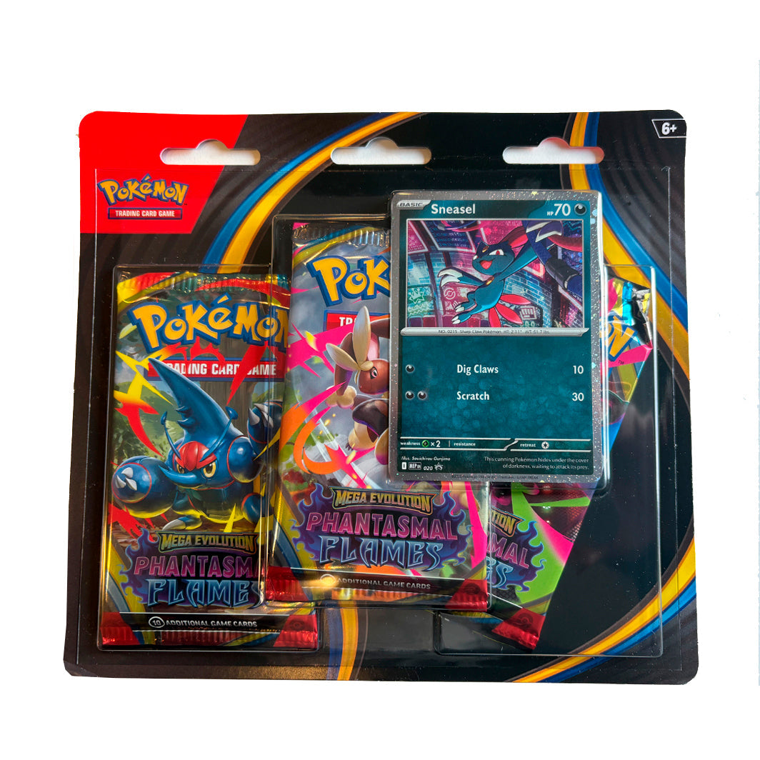 Pokémon Blister 3P ME02, Phantasmal Flames - 2 varianter
