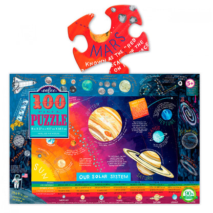 Puslespill, Solsystemet - 100 brikker
