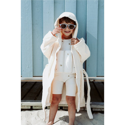 Konges Sløjd badedrakt, heldrakt m avtakbare flyteblokker, Lemon - str. 9 mdr. - 4 år