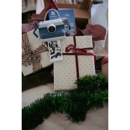 Kidywolf Instant print kamera for barn, Blå