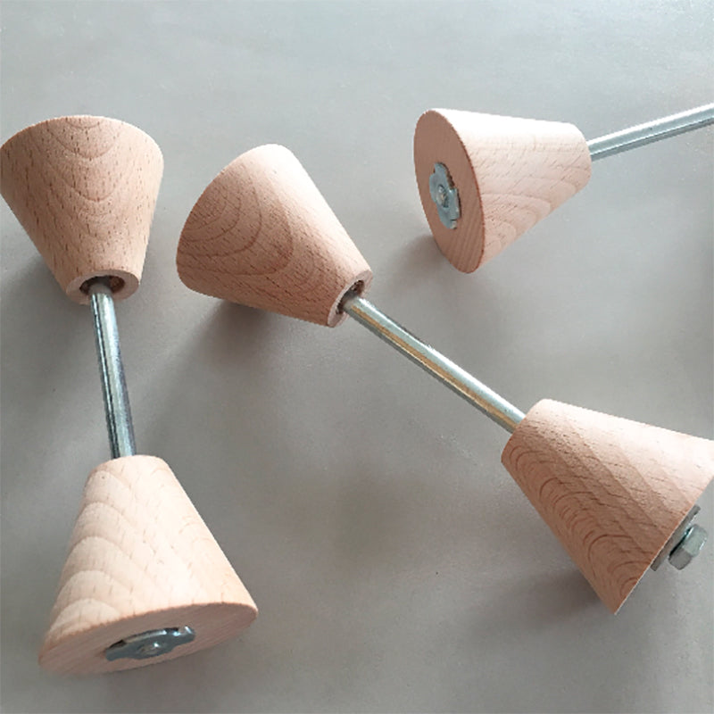 NunuNu tipi, Stabilisator blokker i tre