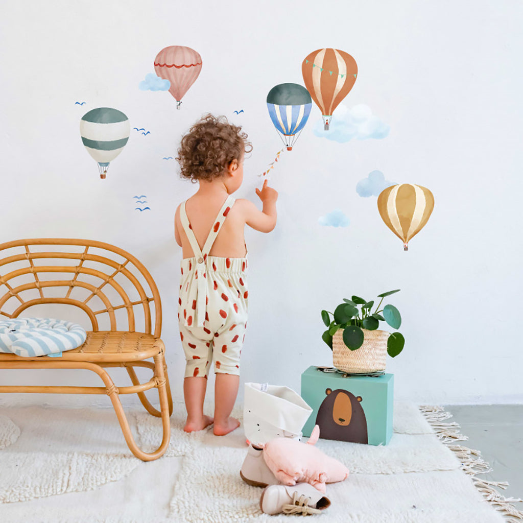 Mimi Lou wallsticker, Luftballonger
