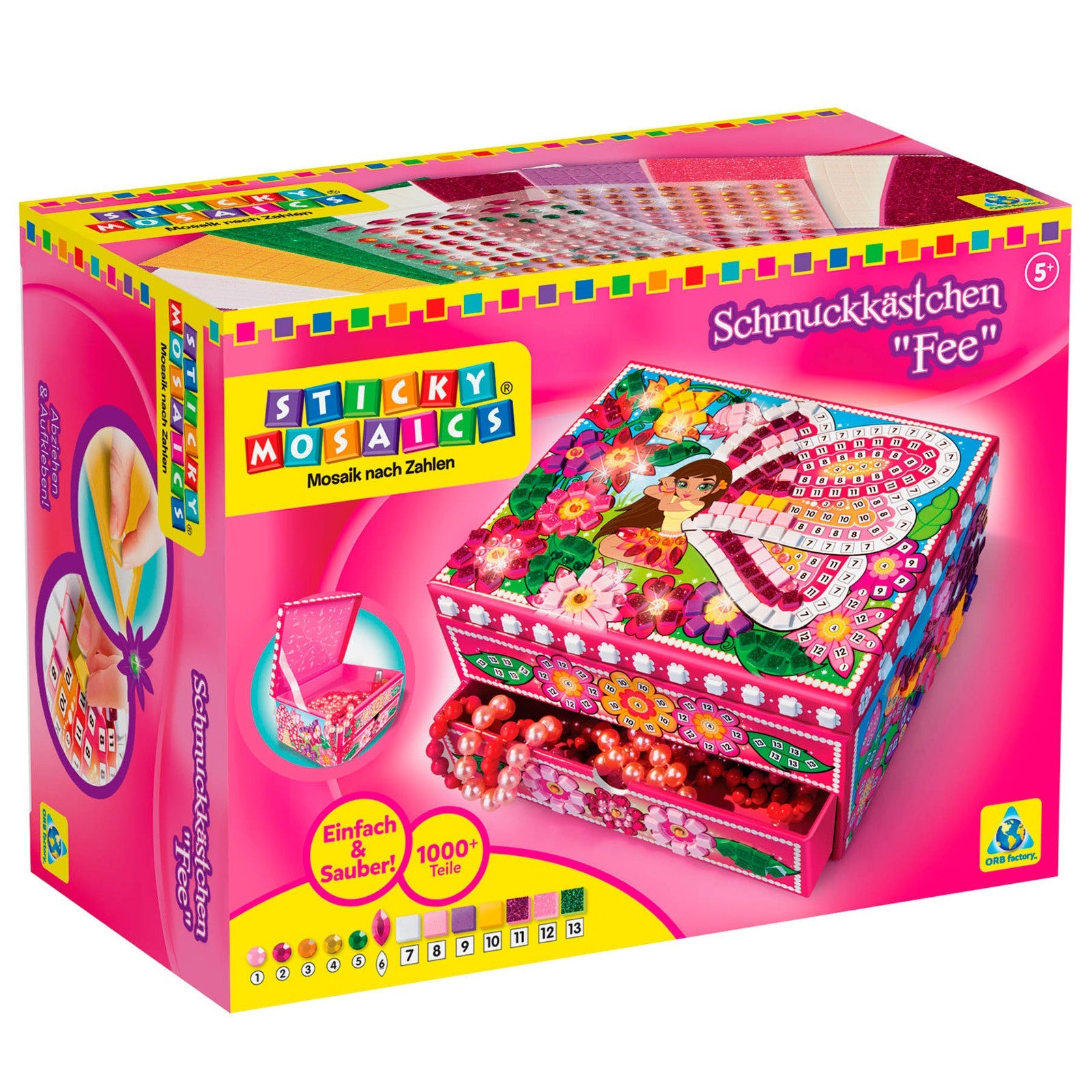 Sticky Mosaics smykkeskrin - Fe