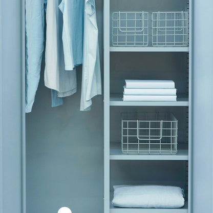 Mustard Made Baskets, sett med 3 trådkurver - Ocean