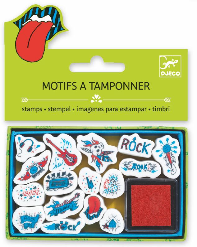 Djeco stempelsett, Musikk