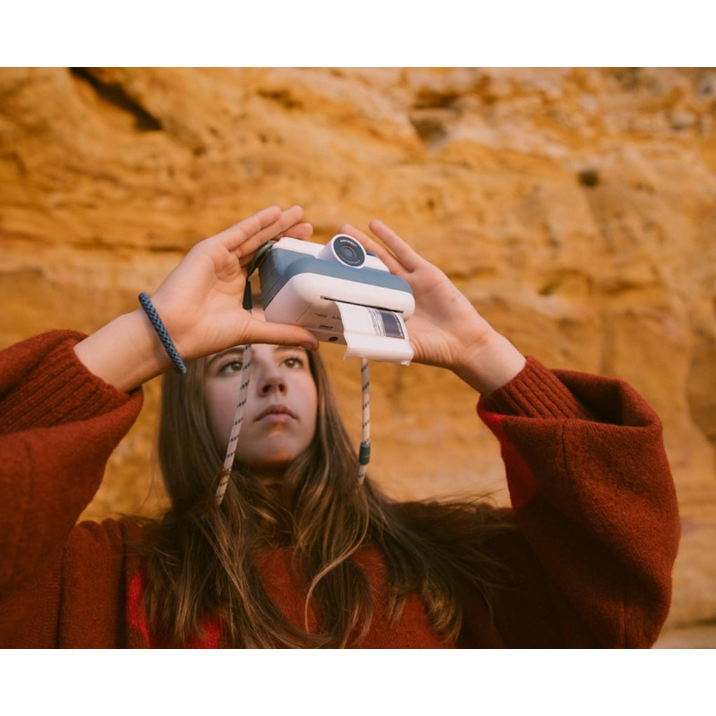 Kidywolf Instant print kamera for barn, Blå