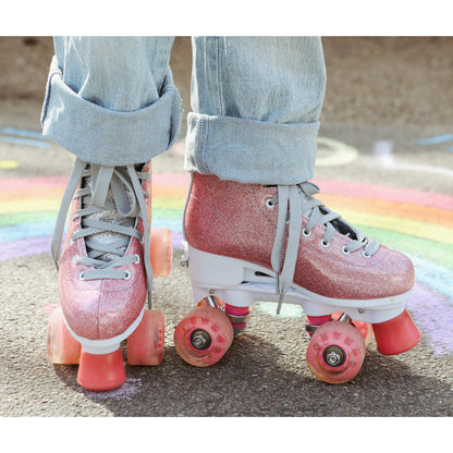 Supreme Rollers, Side by side rulleskøyter, Del Rey Pink - str. 31-42