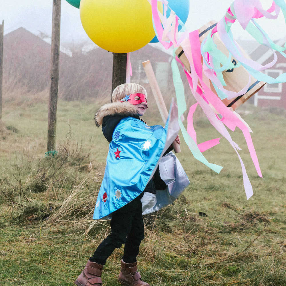 Meri Meri Superhelt kostyme, - Str. 3-6 år