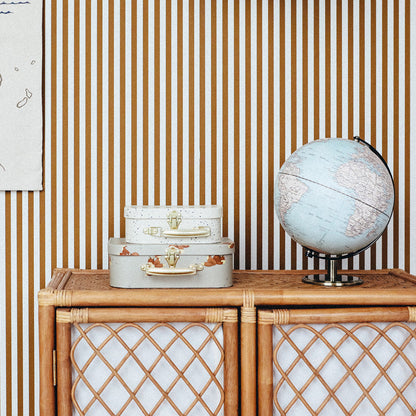 Globuslampe Vintage, Globus med lys