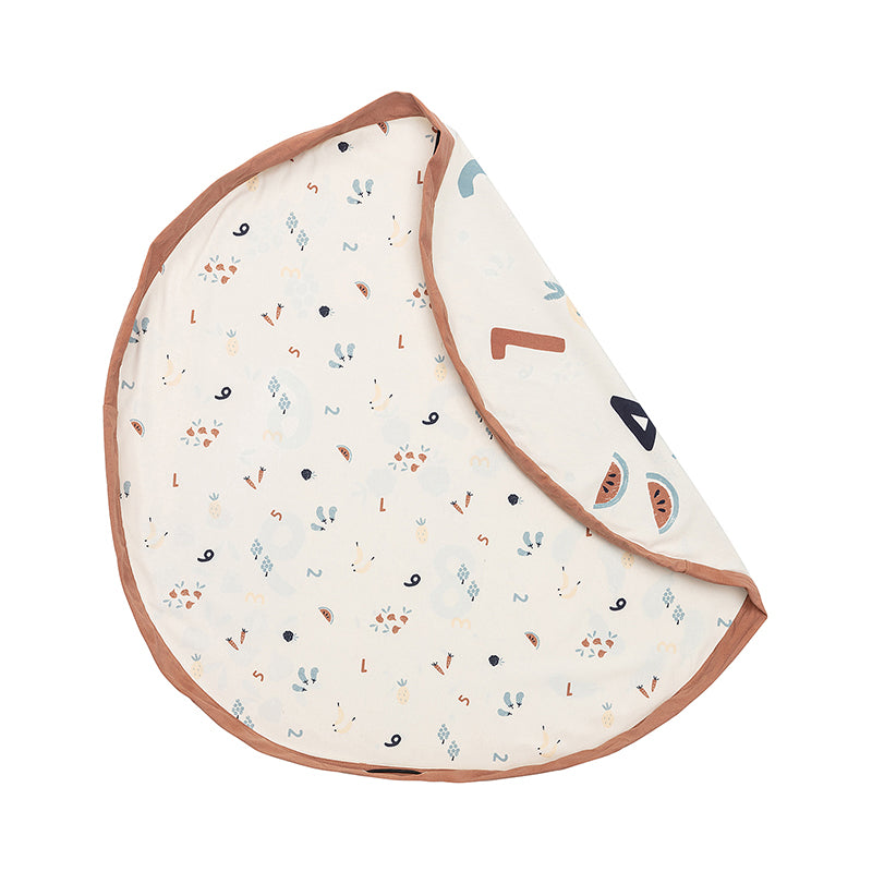 Play&amp;Go To-i-ett teppe, Veggie numbers