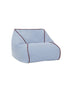 Nobodinoz Marlow Kids sækkestol, Baltic blue