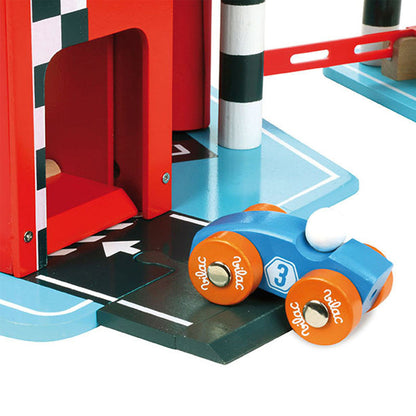 Vilac bilgarasje i tre, stor - City