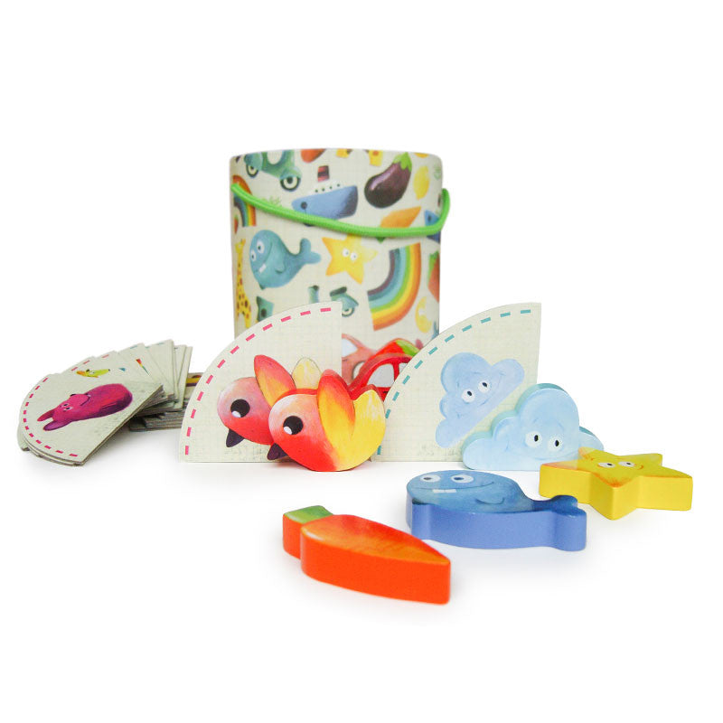 Vilac spill, Føl og finn - sanse og motorikk spill