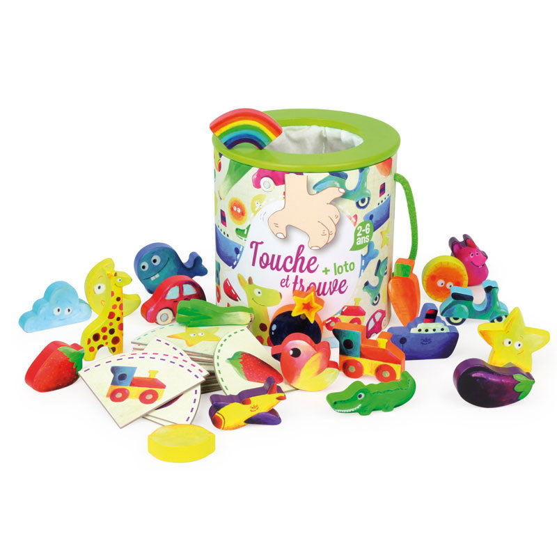 Vilac spill, Føl og finn - sanse og motorikk spill