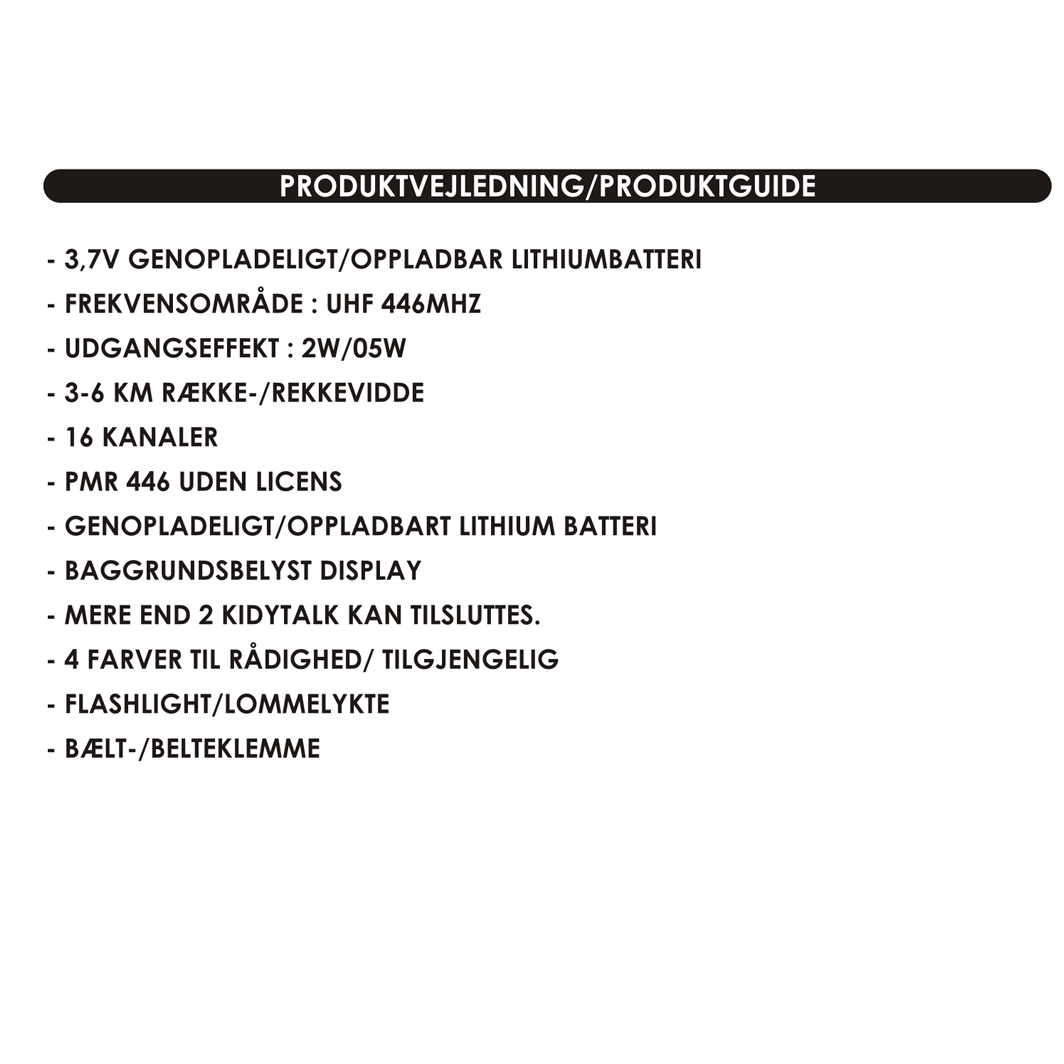 Kidywolf walkie talkie for barn, Kidytalk - Cyan/Nude