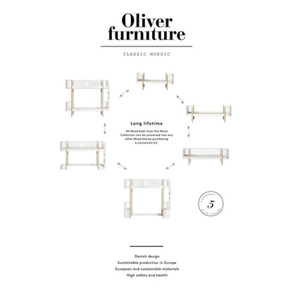 Oliver Furniture, Wood sofaseng - eg ombygningsmuligheder