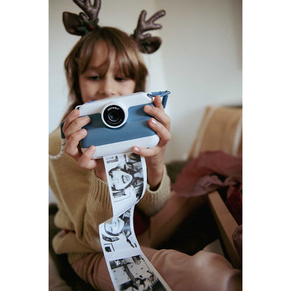 Kidywolf Instant print kamera for barn, Blå