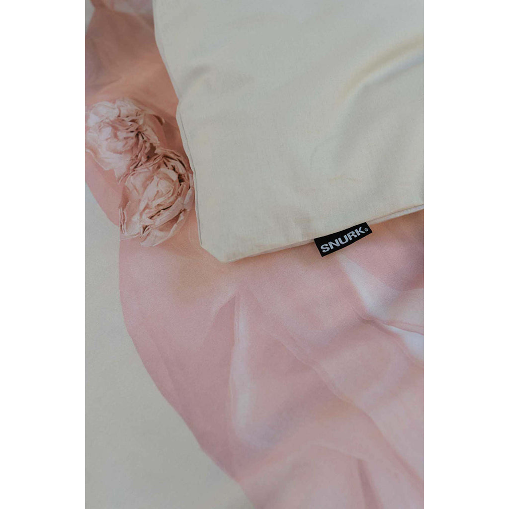Snurk voksen sengetøy, økologisk - Princess beige