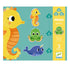 Djeco puslespil, Havets dyr - 4, 6 og 9 brikker