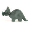 Jellycat bamse, Fossilly Triceratops - 38 cm