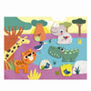 Djeco aktivitetssett - kreativ collage, dyr