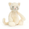 Jellycat bamse, Bashful kat, hvid - 31 cm