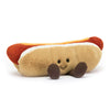 Jellycat bamse, Amuseable hotdog - 11 cm