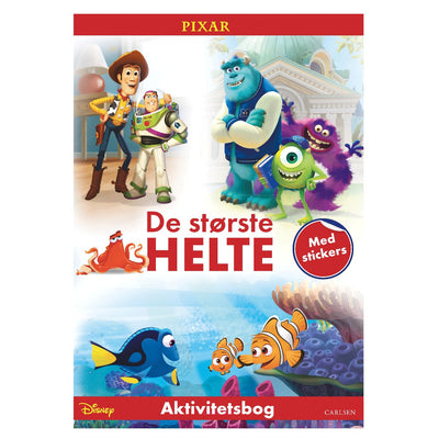Disney Pixar aktivitetsbok: De største heltene