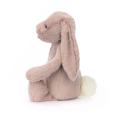 Jellycat bamse, Bashful Luxe kanin, Rosa - 51 cm