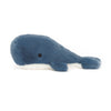 Jellycat kosedyr, Ocean Wavelly blåhval - 15 cm