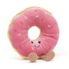 Jellycat bamse, Amuseable Fun, Amuseable donut - 18 cm