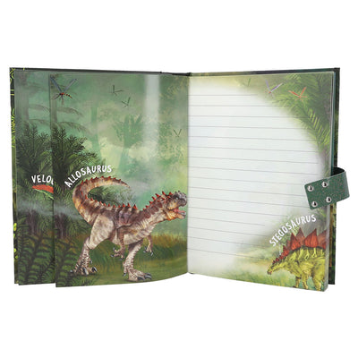 Dino World Dagbok m kode og lyd