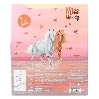 Miss Melody Dagbog m kode og musik, Sundown
