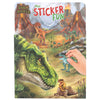 Dino World Mini Sticker Fun, Aktivitetsbok m. klistermerker