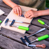 Haba verktøy til barn, Skrustikker og skrutvinger