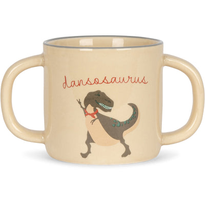 Konges Sløjd Drikkekopp og skål i keramikk, Dansosaurus