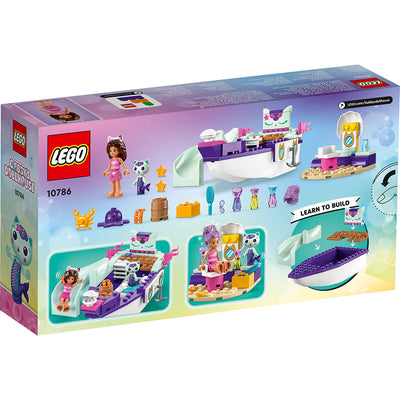 LEGO ® Gabbys dukkehus - Gabby og Havkats skip og spa