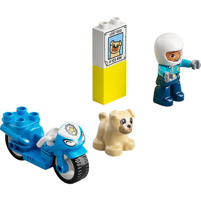 LEGO ® Duplo Politimotorcykel