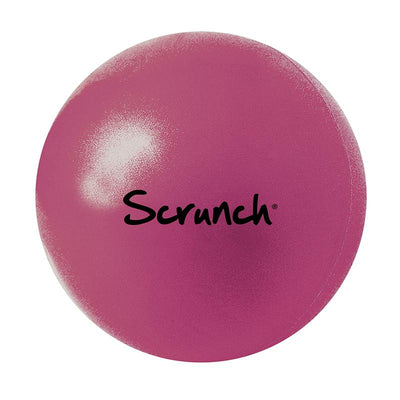 Scrunch-ball, oppblåsbar bløt ball - Cherry red