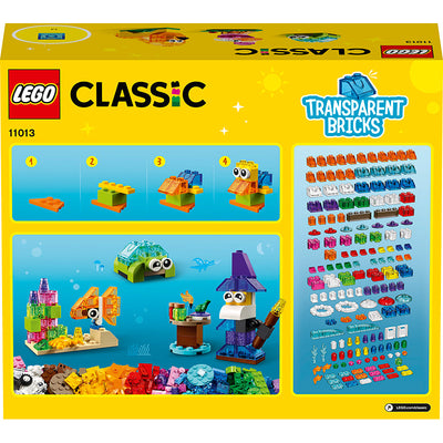 LEGO® Classic, Kreative gjennomsiktige klosser