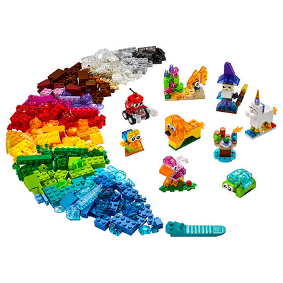 LEGO® Classic, Kreative gjennomsiktige klosser