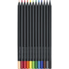 Faber-Castell, Black Edition, 12 stk fargeblyanter - ass. farver