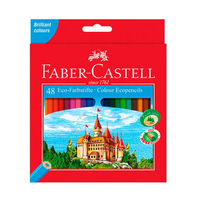 Faber-Castell, 48 stk farveblyanter