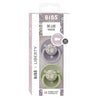 Bibs Liberty De Lux, 2-pk, smokker i silikon, str. one-size - Capel - Sage Mix