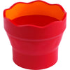 Faber-Castell vannkopp click & go - rød