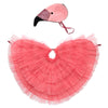 Meri Meri utkledningstøy, flamingokappe og hodeplagg