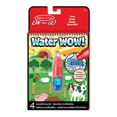 Water-wow, mal m. vann, gjenbrukbare motiver - bondegård