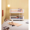 Oliver Furniture, Wood Mini+ halvhøy køyeseng - hvit/eik