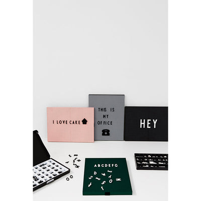 Design Letters, Kontorikoner til Message Board - white